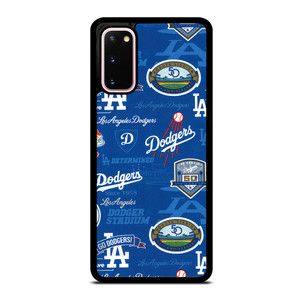 LOS ANGELES DODGERS LOGO COLLAGE Samsung Galaxy S20 Case Cover LOS ANGELES DODGERS LOGO COLLAGE Samsung Galaxy S20 Case Cover