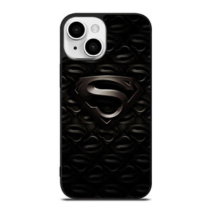 SUPERMAN BLACK LOGO iPhone 13 Mini Case Cover SUPERMAN BLACK LOGO iPhone 13 Mini Case Cover