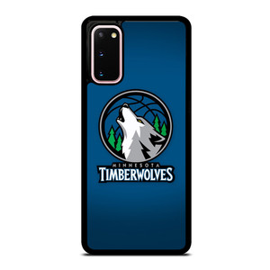 MINNESOTA TIMBERWOLVES LOGO BASKETBALL Samsung Galaxy S20 Case Cover