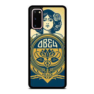 OBEY PEACE Samsung Galaxy S20 Case Cover OBEY PEACE Samsung Galaxy S20 Case Cover