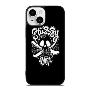 STUSSY SKULL LOGO iPhone 13 Mini Case Cover STUSSY SKULL LOGO iPhone 13 Mini Case Cover
