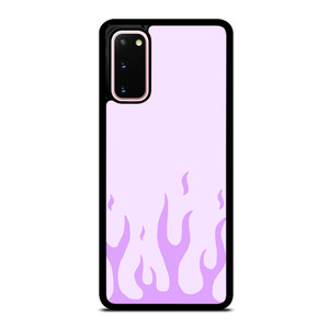 PURPLE FLAME Samsung Galaxy S20 Case Cover
