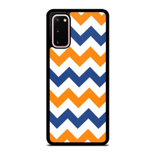 RILEY BLAKE ORANGE AND BLUE STRIPE Samsung Galaxy S20 Case Cover RILEY BLAKE ORANGE AND BLUE STRIPE Samsung Galaxy S20 Case Cover
