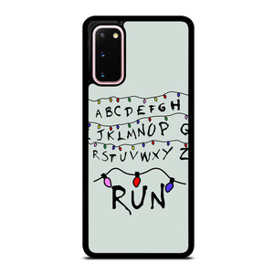 RUN STRANGER LIGHTS Samsung Galaxy S20 Case Cover RUN STRANGER LIGHTS Samsung Galaxy S20 Case Cover
