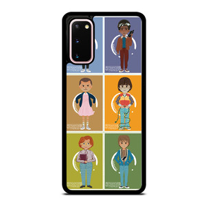 STRANGER THINGS CHARACTERS 3 Samsung Galaxy S20 Case Cover STRANGER THINGS CHARACTERS 3 Samsung Galaxy S20 Case Cover
