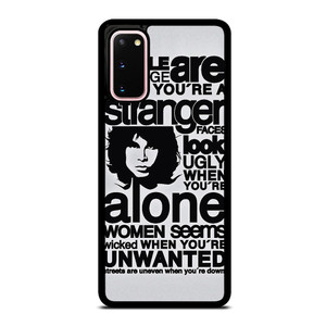 THE DOORS QUOTES Samsung Galaxy S20 Case Cover THE DOORS QUOTES Samsung Galaxy S20 Case Cover