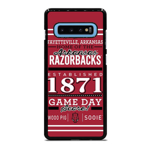 ARKANSAS RAZORBACKS 1871 Samsung Galaxy S10 Plus Case Cover ARKANSAS RAZORBACKS 1871 Samsung Galaxy S10 Plus Case Cover