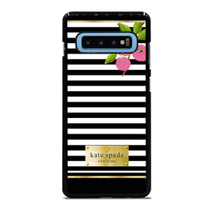 KATE SPADE STRIPE GOLD Samsung Galaxy S10 Plus Case Cover