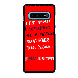 MANCHESTER UNITED I AM UNITED Samsung Galaxy S10 Plus Case Cover