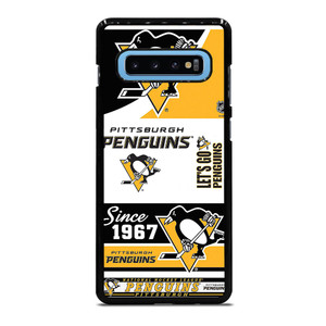 PITTSBURGH PENGUINS LOGO COLLAGE Samsung Galaxy S10 Plus Case Cover PITTSBURGH PENGUINS LOGO COLLAGE Samsung Galaxy S10 Plus Case Cover