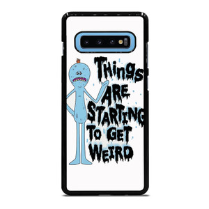 RICK AND MORTY GET WEIRD Samsung Galaxy S10 Plus Case Cover
