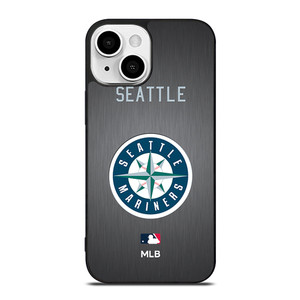 SEATTLE MARINERS MLB LOGO 2 iPhone 13 Mini Case Cover SEATTLE MARINERS MLB LOGO 2 iPhone 13 Mini Case Cover