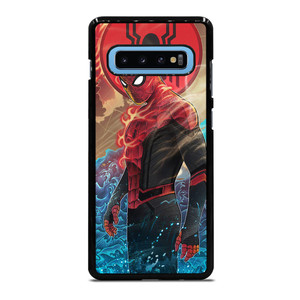SPIDERMAN FLAME Samsung Galaxy S10 Plus Case Cover