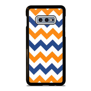 RILEY BLAKE ORANGE AND BLUE STRIPE Samsung Galaxy S10e Case Cover