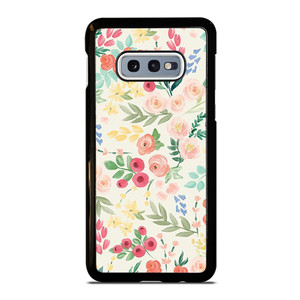RILEY BLAKE ORANGE FLOWER Samsung Galaxy S10e Case Cover