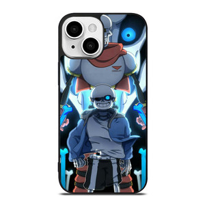 PAPYRUS AND SANS UNDERTALE SKULL iPhone 13 Mini Case Cover