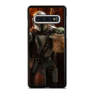 BABY YODA AND THE MANDALORIAN 3 Samsung Galaxy S10 Case Cover