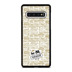 COACH ART LOGO Samsung Galaxy S10 Case Cover COACH ART LOGO Samsung Galaxy S10 Case Cover