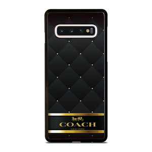 COACH GOLD LOGO Samsung Galaxy S10 Case Cover