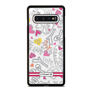 COACH STRIPE LOGO Samsung Galaxy S10 Case Cover