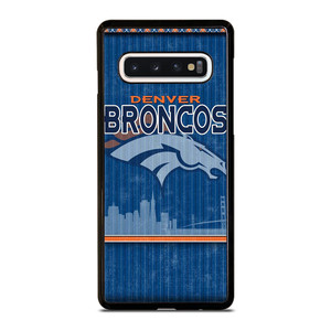 DENVER BRONCOS SKYLINE Samsung Galaxy S10 Case Cover DENVER BRONCOS SKYLINE Samsung Galaxy S10 Case Cover