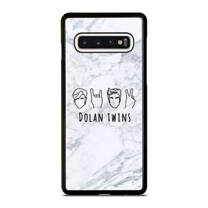 DOLAN TWINS MARBLE LOGO Samsung Galaxy S10 Case Cover