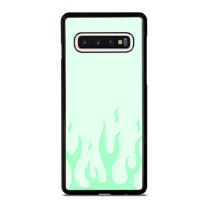 GREEN FLAME Samsung Galaxy S10 Case Cover
