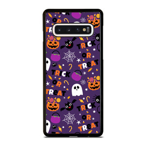 HALLOWEEN WITCH PUMPKIN PATTERN 2 Samsung Galaxy S10 Case Cover