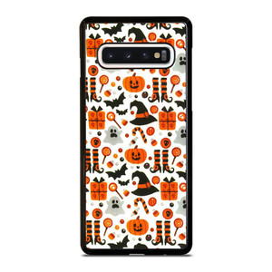 HALLOWEEN WITCH PUMPKIN PATTERN Samsung Galaxy S10 Case Cover