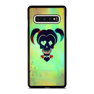 HARLEY QUINN SKULL Samsung Galaxy S10 Case Cover HARLEY QUINN SKULL Samsung Galaxy S10 Case Cover