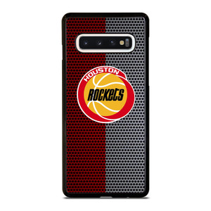 HOUSTON ROCKETS METAL LOGO Samsung Galaxy S10 Case Cover