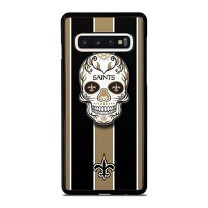 NEW ORLEANS SAINTS SKULL Samsung Galaxy S10 Case Cover