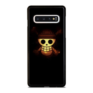 ONE PIECE STRAW HAT GOLD LOGO Samsung Galaxy S10 Case Cover