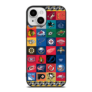 NHL ALL LOGO TEAM iPhone 13 Mini Case Cover