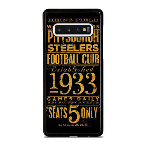 PITTSBURGH STEELERS 1933 FANS Samsung Galaxy S10 Case Cover