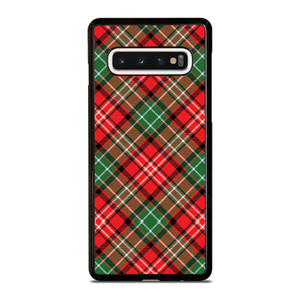 PLAID CHRISTMAS Samsung Galaxy S10 Case Cover