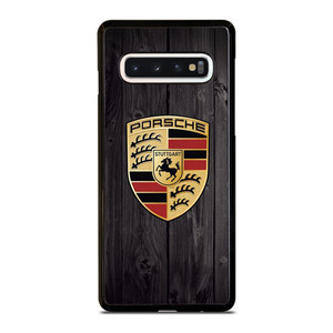 PORSCHE WOODEN Samsung Galaxy S10 Case Cover