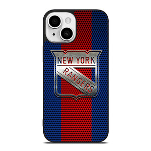 NEW YORK RANGERS METAL iPhone 13 Mini Case Cover NEW YORK RANGERS METAL iPhone 13 Mini Case Cover
