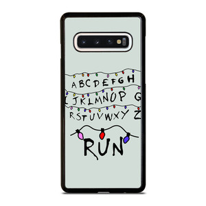 RUN STRANGER LIGHTS Samsung Galaxy S10 Case Cover RUN STRANGER LIGHTS Samsung Galaxy S10 Case Cover
