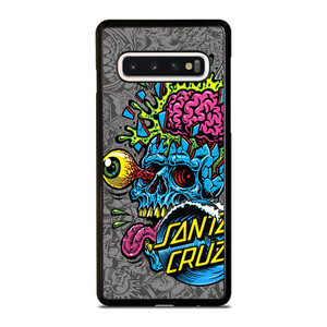 SANTA CRUZ SKATEBOARDS SKULL Samsung Galaxy S10 Case Cover SANTA CRUZ SKATEBOARDS SKULL Samsung Galaxy S10 Case Cover