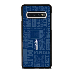SEATTLE SEAHAWKS MANTRA Samsung Galaxy S10 Case Cover SEATTLE SEAHAWKS MANTRA Samsung Galaxy S10 Case Cover
