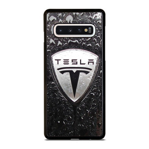 TESLA RAINDROP LOGO Samsung Galaxy S10 Case Cover TESLA RAINDROP LOGO Samsung Galaxy S10 Case Cover