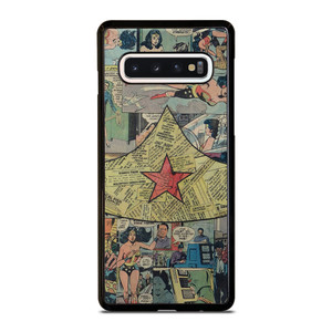 WONDER WOMAN LOGO ART Samsung Galaxy S10 Case Cover WONDER WOMAN LOGO ART Samsung Galaxy S10 Case Cover
