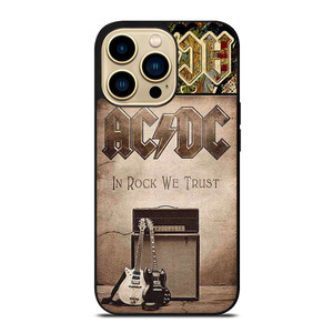 ACDC ROCK WE TRUST iPhone 14 Pro Max Case Cover ACDC ROCK WE TRUST iPhone 14 Pro Max Case Cover