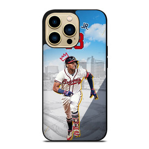 ACUNA JR ATLANTA BRAVES BASEBALL iPhone 14 Pro Max Case Cover ACUNA JR ATLANTA BRAVES BASEBALL iPhone 14 Pro Max Case Cover