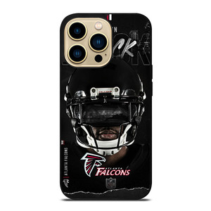 ATLANTA FALCONS BLACK iPhone 14 Pro Max Case Cover