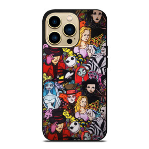 BEETLEJUICE TIM BURTON COLLAGE iPhone 14 Pro Max Case Cover
