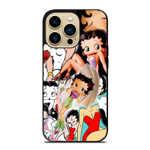 BETTY BOOP COLLAGE iPhone 14 Pro Max Case Cover
