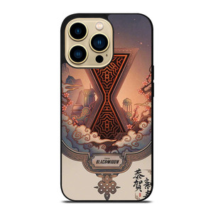 BLACK WIDOW LOGO ETERNAL iPhone 14 Pro Max Case Cover BLACK WIDOW LOGO ETERNAL iPhone 14 Pro Max Case Cover