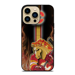 CALGARY FLAMES MASCOT iPhone 14 Pro Max Case Cover